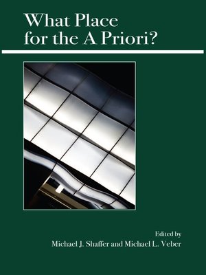 cover image of What Place for the a Priori?